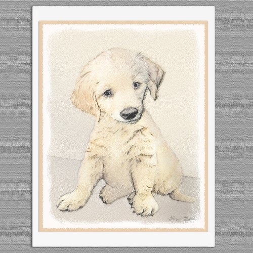 Biglietti auguri golden - 6,