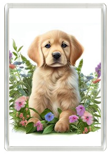 Golden retriever puppy - retriever, dog