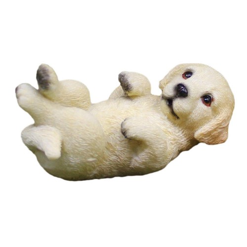 Figurina cucciolo golden - cucciolo, di