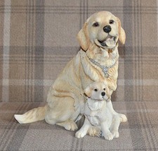 Hand Painted Golden Retriever