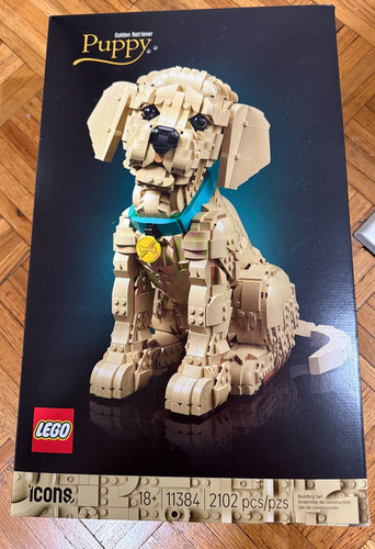 Lego icons golden retriever - icons,