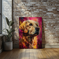 Quadro astratto Golden