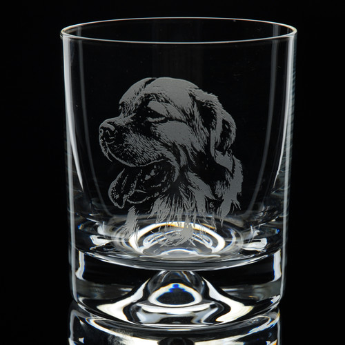 Bicchiere whisky testa - bicchiere,